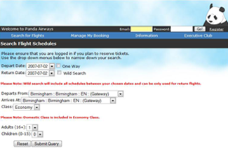 Panda Airways Screenshot